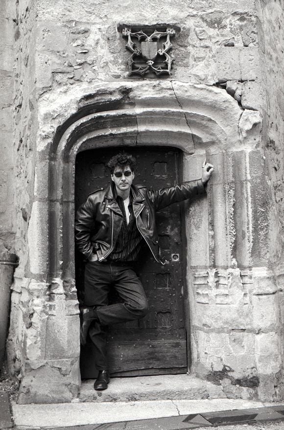 Le chanteur et musicien francais Etienne Daho a ses débuts. France. 1986. Le chanteur et musicien français Etienne Daho dans sa jeunesse. © MARC CHARUEL/ABACAPRESS.COM