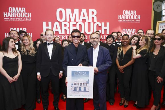 Exclusif - Omar Harfouch, Robert Ménard - Concerto pour la paix de Omar Harfouch au théâtre de Béziers le 8 mai 2025 © Jack Tribeca / Bestimage