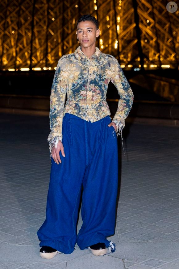 Guillaume Diops - Photo Call du « Le Grand Diner du Louvre « lors de la Fashion Week  à Paris le 5 mars 2025. © Olivier Borde /Bestimage