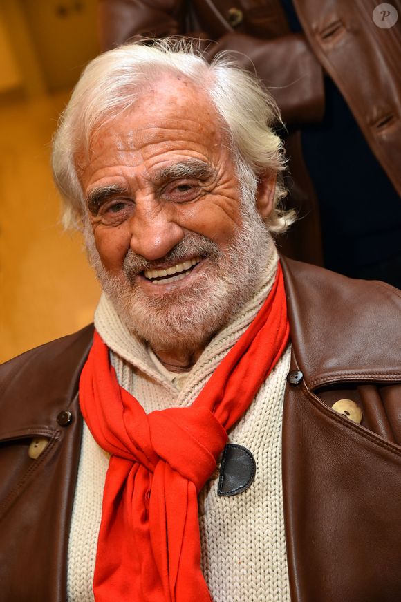 Exclusif - Jean-Paul Belmondo - Avant-première mondiale du documentaire "Belmondo par Belmondo" au Grimaldi Forum à Monaco, le 11 décembre 2015. © Bruno Bébert/ Bestimage