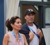 Les deux tourtereaux s'étaient dit "oui" le 28 mai 1994 au château du Haillan à Bordeaux, où "Zizou" était, à l'époque, le meneur de jeu de l'équipe girondine.

Zinedine Zidane et sa femme Véronique lors des Jeux Olympiques Paris 2024.
Backgrid USA / Bestimage