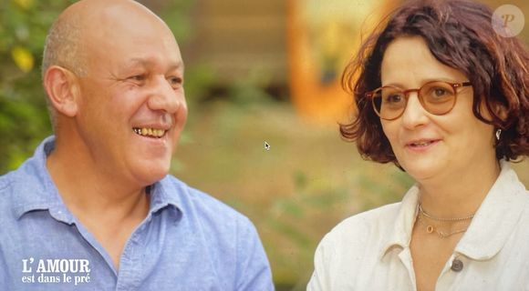Renaud et Anne au bilan de "L'amour est dans le pré". M6