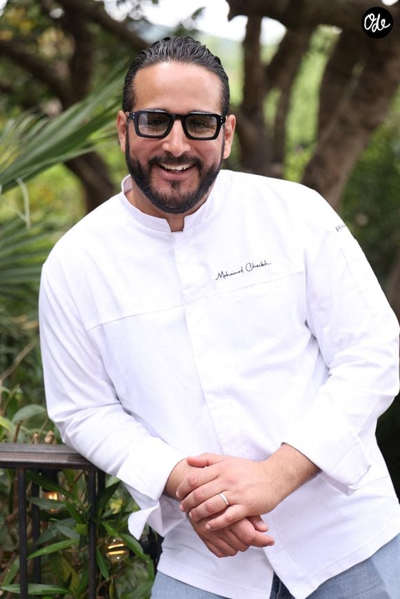 Mohamed Cheikh participe à l'événement « Les Chefs à Saint-Tropez fêtent les producteurs », le 3 mai 2026 à Saint-Tropez, en France. Photo de Jérôme Dominé/ABACAPRESS.COM