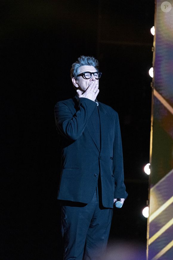 Exclusif - Marc Lavoine - Enregistrement de l'émission "La fête de la chanson française" à Paris, présentée par L.Thilleman et A.Manoukian, et diffusée le 20 décembre sur France 3 © Pierre Perusseau / Bestimage