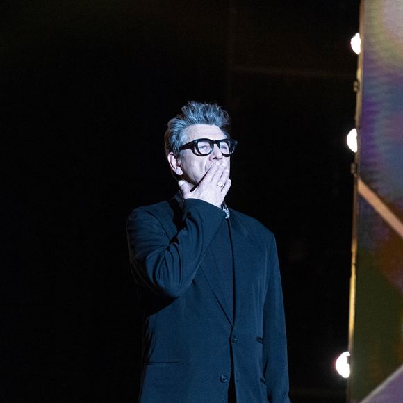 Exclusif - Marc Lavoine - Enregistrement de l'émission "La fête de la chanson française" à Paris, présentée par L.Thilleman et A.Manoukian, et diffusée le 20 décembre sur France 3 © Pierre Perusseau / Bestimage