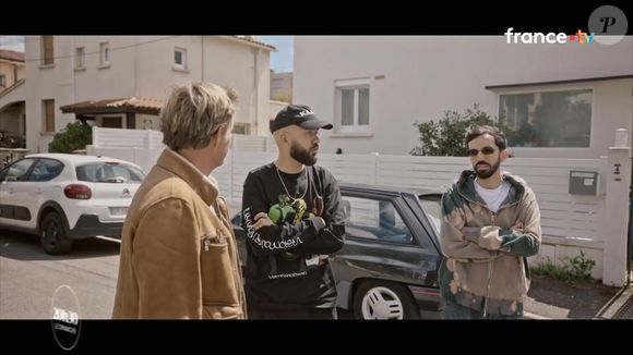 BigFlo et Oli avec Laurent Delahousse dans l'émission "20h30 le dimanche" sur France 2 le 19 avril 2026