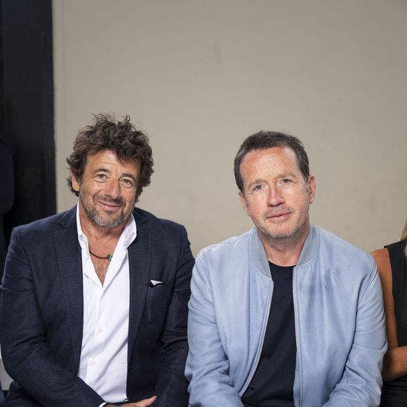 Patrick Bruel, François-Henry Bennahmias - Les célébrités au défilé Tamara Ralph Collection Haute Couture Automne/Hiver 2025-2026 lors de la Fashion Week de Paris (PFW) le 7 juillet 2025. © Da Silva / Perusseau /Bestimage
