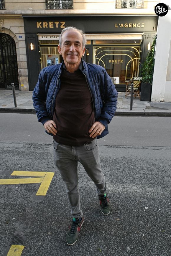 Et d'ajouter : "L'exception n'a rien à voir avec le prix".

Olivier Kretz - La famille Kretz, rendue célèbre par la série L’Agence diffusée sur Netflix, inaugure sa première agence immobilière physique à Paris, dotée de six pièces au 100 rue du Bac, dans le 7ème arrondissement de Paris, France, le 2 février 2026. © Lionel Urman/Bestimage