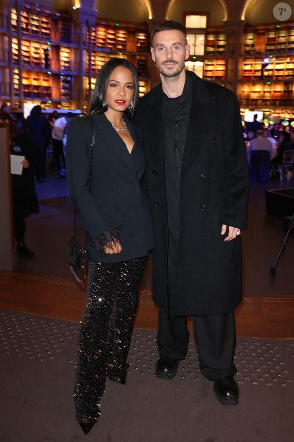 Christina Milian et son mari M. Pokora assistent au photocall " Make a Wish Gala " à Paris, France, le 25 novembre 2024 à Paris, France. Photo Jerome Dominé/ABACAPRESS.COM