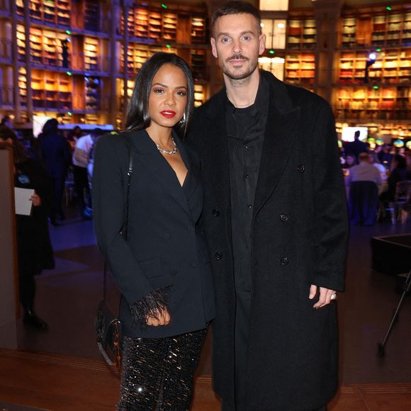 Christina Milian et son mari M. Pokora assistent au photocall " Make a Wish Gala " à Paris, France, le 25 novembre 2024 à Paris, France. Photo Jerome Dominé/ABACAPRESS.COM