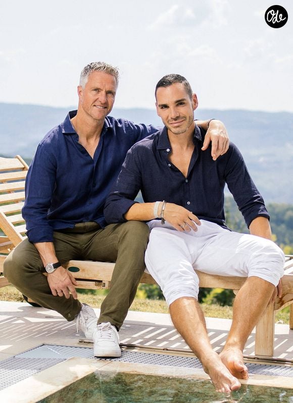 Ralf Schumacher et son partenaire Etienne Bousquet-Cassagne. © Imago/Panoramic/Bestimage