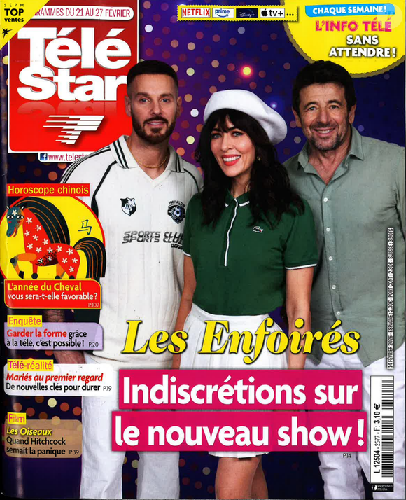 Couverture de "Télé Star", programmes du 21 au 27 février 2026.
