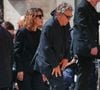 Patrick Ardisson - Arrivées aux obsèques de Thierry Ardisson en l’église Saint-Roch de Paris, France, le 17 juillet 2025. © Clovis-Jacovides/Bestimage