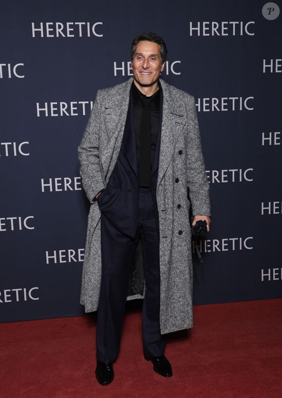 Vincent Elbaz lors de la première du film "Heretic" au Grand Rex à Paris le 19 novembre 2024.

© Denis Guignebourg / Bestimage