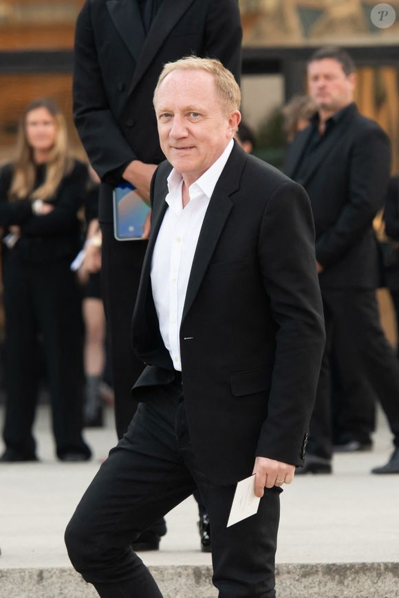 Francois Henri Pinault - Les célébrités assistent au défilé de la collection homme été 2024 de Saint Laurent "Each Man Kills The Thing He Loves" à Berlin, France, le 12 juin 2023.