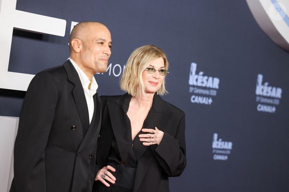 Ben Harper et Michèle Laroque au photocall de la 51ème cérémonie des César à l'Olympia à Paris, France, le 26 février 2025 © Borde-Jacovides/Bestimage