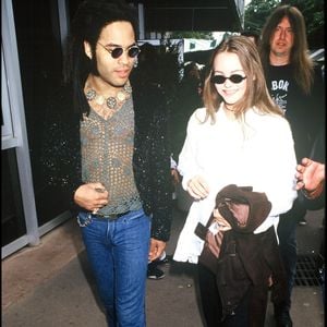 Archives : Vanessa Paradis et Lenny Kravitz à Roland Garros en 1992