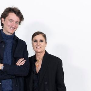 Jean Arnault ,Maria Grazia Chiuri au greeting du défilé Christian Dior Mode Féminine Prêt-À-Porter Automne/Hiver 2025-2026 lors de la Fashion Week de Paris (PFW), à Paris, France, le 4 mars 2025. © Olivier Borde/Bestimage