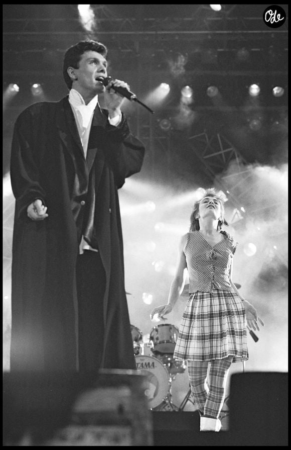 Archives - Marc Lavoine et Catherine Ringer à l'anniversaire de Canal + en 1985