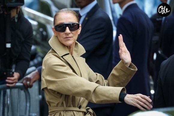 Céline Dion acclamée par ses fans à son arrivée au palace Royal Monceau à Paris, le 28 août 2026. Photo par CYRIL MOREAU / BESTIMAGE