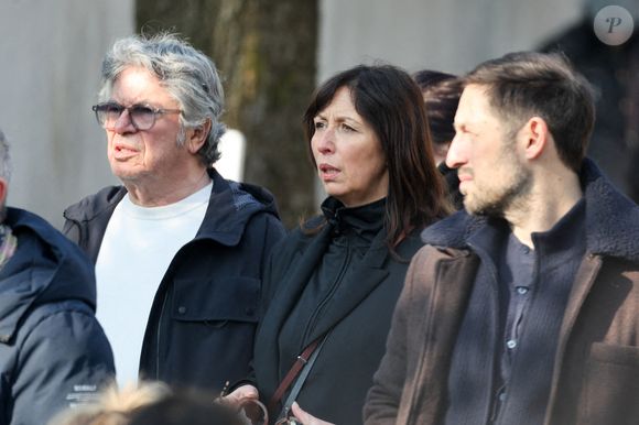 Lionnel Astier - Arrivées aux obsèques de Bruno Salomone en l'église Sainte-Anne de Polangis de Joinville-le-Pont (Val-de-Marne) le 23 mars 2026. © Cyril Moreau - Dominique Jacovides / Bestimage