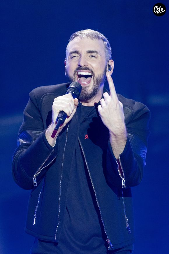 Christophe Willem lors de l'enregistrement de la soirée "Les 30 ans du sidaction - la soirée événement" au Grand Rex à Paris diffusée le 23 mars 2024 sur France 2
© Cyril Moreau / Coadic Guirec / Bestimage