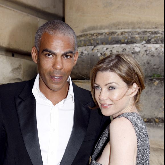 Ellen Pompeo et son mari Chris Ivery au défilé Dior Haute couture automne/hiver à l'orangerie de Versailles en 2008.
© Rindoff-Borde / Bestimage