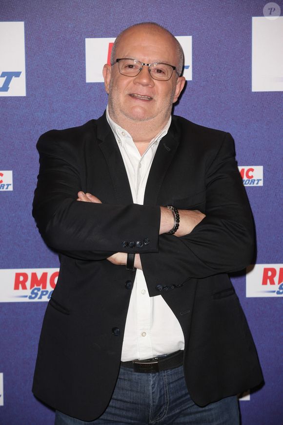 Jean Rességuié lors de la conférence de presse RMC sur la Coupe du Monde de Football 2018, a Paris, France le 11 Avril 2018. Photo par Jerome Domine/ABACAPRESS.COM