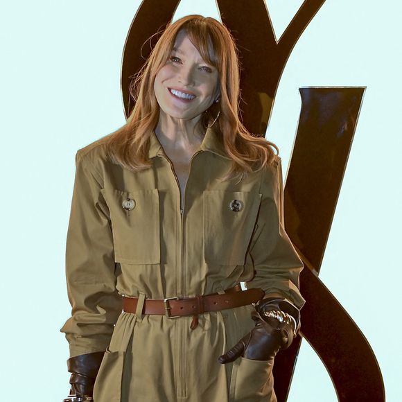 Carla Bruni au photocall du défilé Saint Laurent collection femme automne/hiver 2024-2025 lors de la fashion week à Paris (PFW) le 27 février 2024.
© Olivier Borde / Bestimage