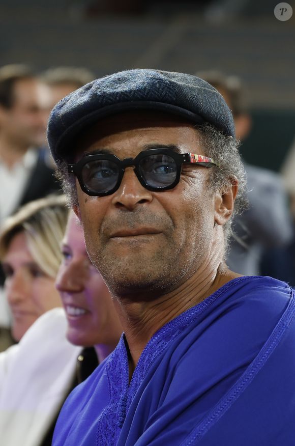 Yannick Noah - Soirée de gala "Coeur Central" au profit de Terre d'Impact fonds de dotation de la FFT et de l'association Fête le Mur sur le Court Central Philippe Chatrier à Roland Garros, Paris, le 5 juillet 2022. © Marc Ausset-Lacroix/Bestimage