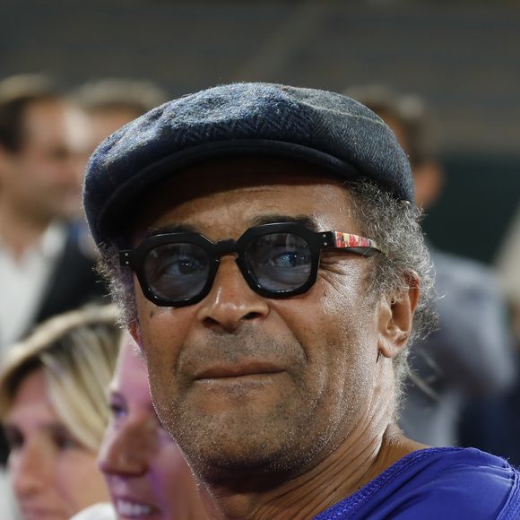 Yannick Noah - Soirée de gala "Coeur Central" au profit de Terre d'Impact fonds de dotation de la FFT et de l'association Fête le Mur sur le Court Central Philippe Chatrier à Roland Garros, Paris, le 5 juillet 2022. © Marc Ausset-Lacroix/Bestimage