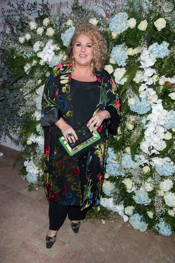 Marianne James - Photocall de la 16ème soirée Sidaction dans la salle de réception du Pavillon d'Armenonville à Paris, France, le 26 janvier 2018. © Olivier Borde/Bestimage