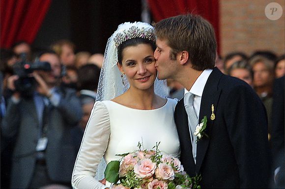 Malheureusement les deux époux se sont séparés depuis plusieurs années et ont officialisé leur rupture en 2025.

Mariage du Prince Emmanuel Philibert de Savoie et de Clotilde Courau à Rome, Italie, le 25 septembre 2003. Photo Cristiano Laruffa/La Presse/Abaca
