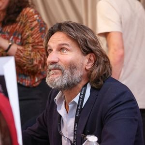 Frédéric Beigbeder, à la Halle Georges Brassens de Brive-la-Gaillarde, le 8 novembre 2024. Foire du Livre de Brive 2024. . © Jean-Marc Lhomer / Bestimage