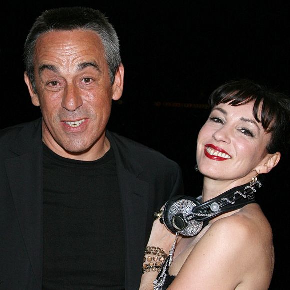 Thierry et sa femme Béatrice Ardisson assistent à la 'Elle Dior Party' à l'hôtel Eden Roc pendant le 61ème Festival de Cannes à Cannes, France, le 23 mai 2008. Photo by Denis Guignebourg/ABACAPRESS.COM