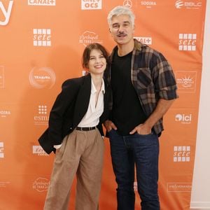 Exclusif - Francois Vincentelli et sa compagne Alice Dufour lors du 2ème Festival Creatvty 2025 des séries et créations audiovisuelles à Sète le 13 novembre 2025.
© Denis Guignebourg / Bestimage