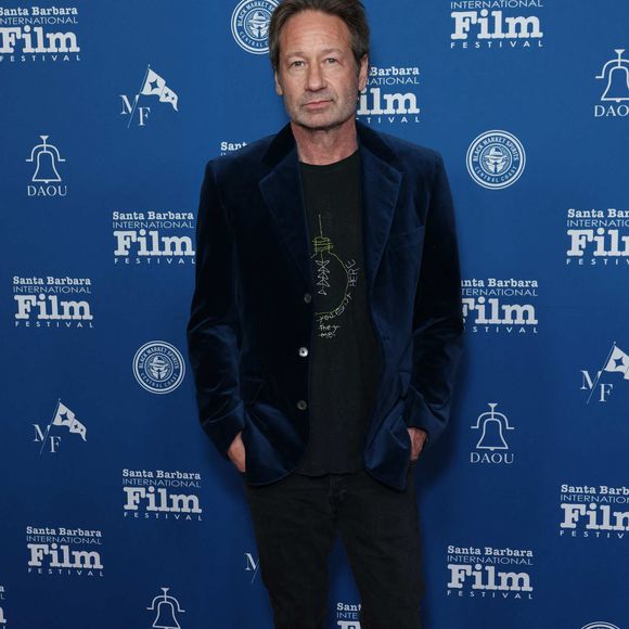 9 février 2024, Santa Barbara, Californie, États-Unis : David Duchovny assiste à la cérémonie du Maltin Modern Master Award lors de la 39e édition annuelle du Santa Barbara International Film Festival le 9 février 2024 à Santa Barbara, Californie. (Crédit image : © Crash/imageSPACE via ZUMA Press Wire)