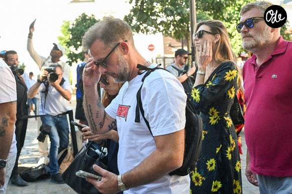 Nicolas Duvauchelle - Obsèques de Vincent Belorgey alias "Kavinsky" en l'église Saint-Pierre-de-Montmartre le 12 août 2026.

© Christian Liewig / Bestimage