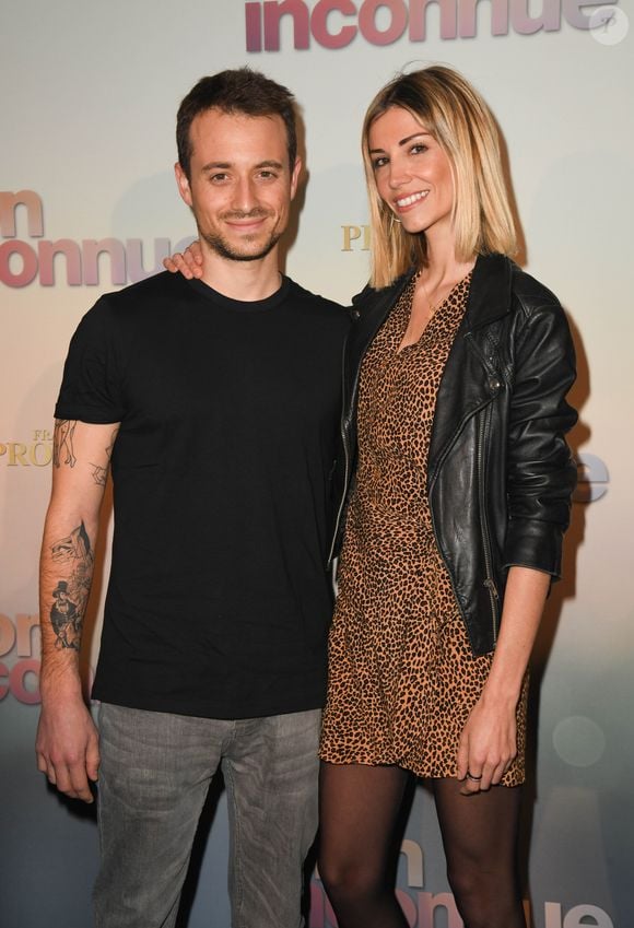 Hugo Clément et sa compagne Alexandra Rosenfeld (Miss France 2006) - Avant-première du film "Mon Inconnue" au cinéma UGC Normandie à Paris le 1er avril 2019. © Coadic Guirec/Bestimage