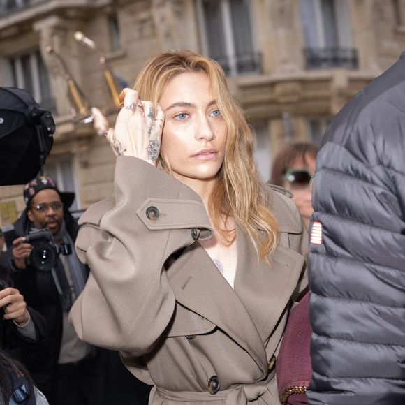 PFW - Paris Jackson est arrivée au défilé Stella McCartney lors du défilé Womenswear printemps-été 2025 dans le cadre de la semaine de la mode à Paris le 30 septembre 2024 à Paris, France. Photo by Nasser Berzane/ABACAPRESS.COM