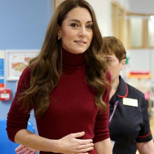 Catherine (Kate) Middleton, princesse de Galles à l'hôpital Royal Marsden, où elle a reçu son traitement contre le cancer, à Londres, Royaume-Uni, le 14 janvier 2025. © Chris Jackson/WPA-Pool/Bestimage