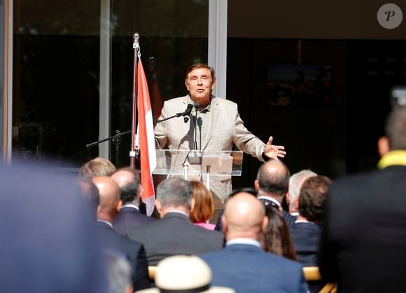 Jean-Pierre Foucault - Les célébrités et le prince de Monaco assistent au 50ème anniversaire de de la mise en service du centre émetteur de Radio Monte-Carlo à Roumoules, le 11 septembre 2024. © Franck Muller / Nice Matin / Bestimage