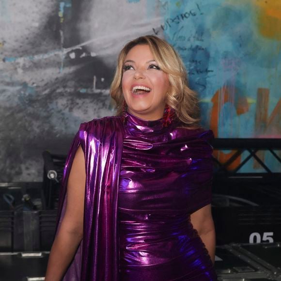 Séverine Ferrer - Pose en Backstage de la tournée « I Gotta Feeling » avec les chanteurs emblématiques des années 2000 au Dome de Paris - Paris le 04 octobre 2024 - © Jack Tribeca / Bestimage No web pour Belgique et Suisse