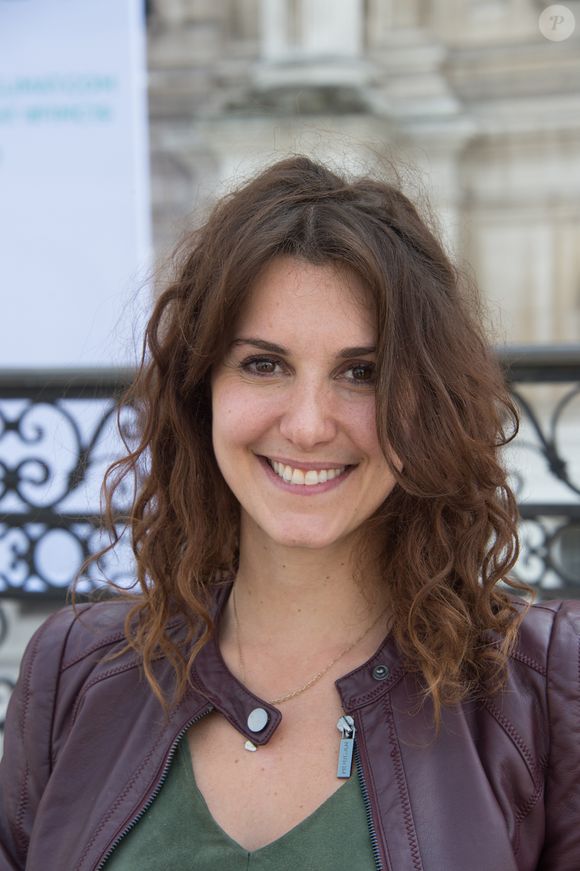 Fanny Agostini (Journaliste Marraine du 16e Forum International de la Météo et du Climat) - 16 ème Forum International de la météo et du climat sur le parvis de l'Hôtel de ville de Paris le 25 Mai 2019
© Alexandre Fay / PixPlanete / Bestimage