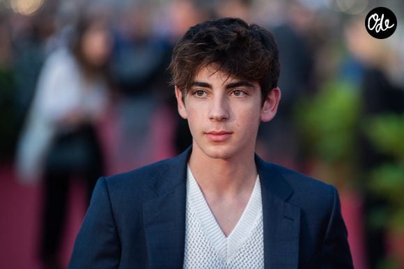 Leon Hesby sur le tapis rouge à l'occasion du 37e Festival du film de Cabourg, à Cabourg, en France, le 16 juin 2023. Photo : Aurore Marechal/ABACAPRESS.COM
