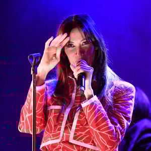 Mareva Galanter (Miss France 1999) en concert au théâtre Music-Hall Show l'Alhambra à Paris, France, le 23 novembre 2023. © Veeren/Bestimage