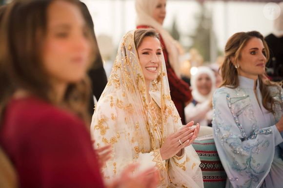 Dîner de pré-mariage du prince Hussein de Jordanie et de Rajwa al Saif, au palais royal à Amman (Jordanie), le 22 mai 2023. Le mariage du fils aîné du roi Abdallah II et de la reine Rania de Jordanie avec Rajwa al Saif, sera célébré le 1er juin 2023. (Dana Press / Bestimage).
