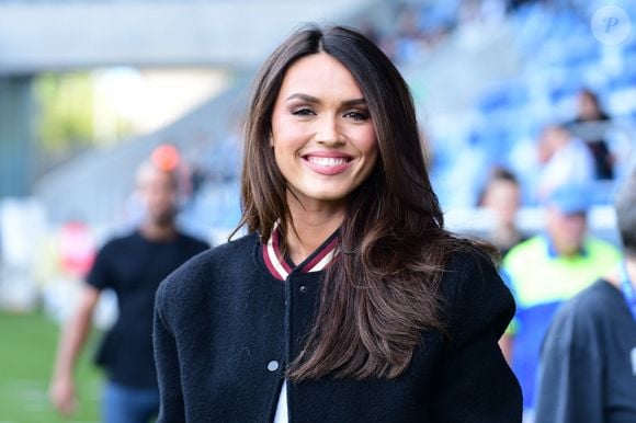 Diane Leyre - Célébrités lors du match de gala caritatif entre l'équipe de Nico Capone et celle de Redouane Bougheraba au profit des fondations Théodora et Terres d'espoir en faveur des enfants hospitalisés et des personnes en difficulté au stade de la Tuiliere à Lausanne en Suisse le 6 Septembre 2025. © Romain Doucelin/Bestimage