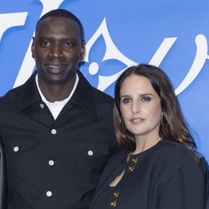 Omar Sy, Hélène Sy au photocall du défilé Homme Louis Vuitton Printemps/Été 2025 dans le cadre de la Fashion Week de Paris, France, le 18 juin 2024. © Olivier Borde/Bestimage