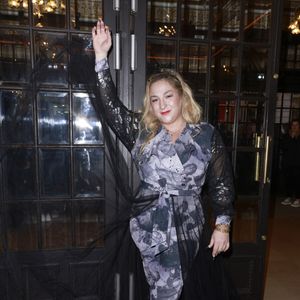 Marilou Berry -  Arrivées au défilé Julien Fournié Haute Couture printemps/été 2024 (PFW) à Paris le 23 janvier 2024. © Christophe Aubert via Bestimage